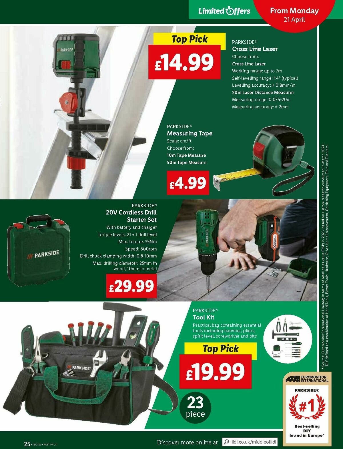 LIDL Wales Offers from 17 April