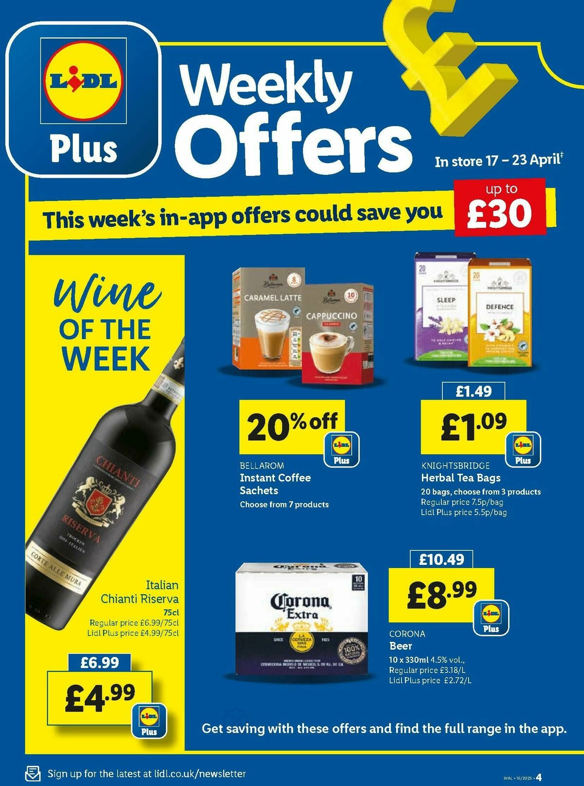 LIDL Wales Offers from 17 April