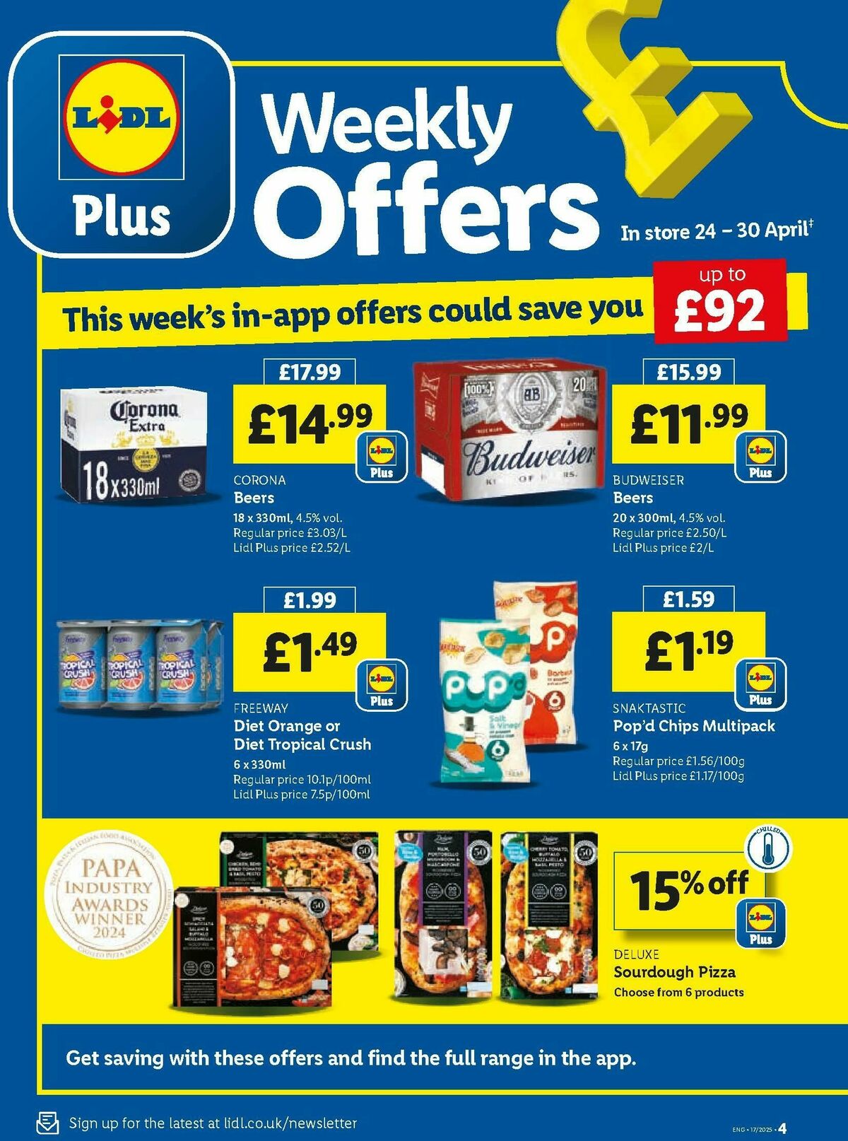LIDL Offers from 24 April