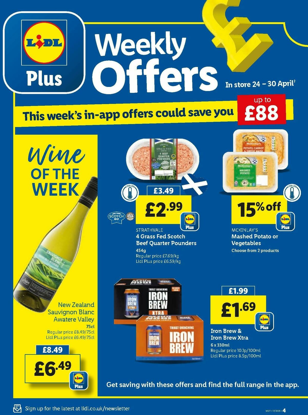 LIDL Scotland Offers from 24 April