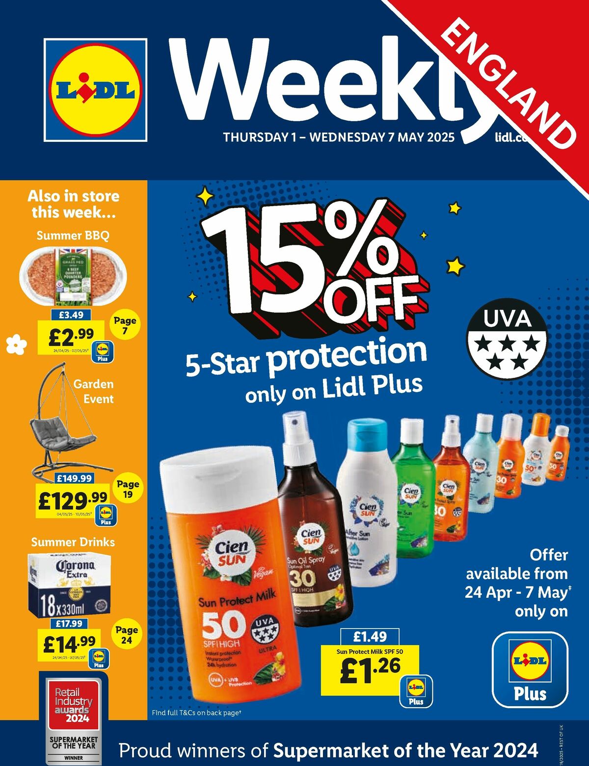 LIDL Offers from 1 May