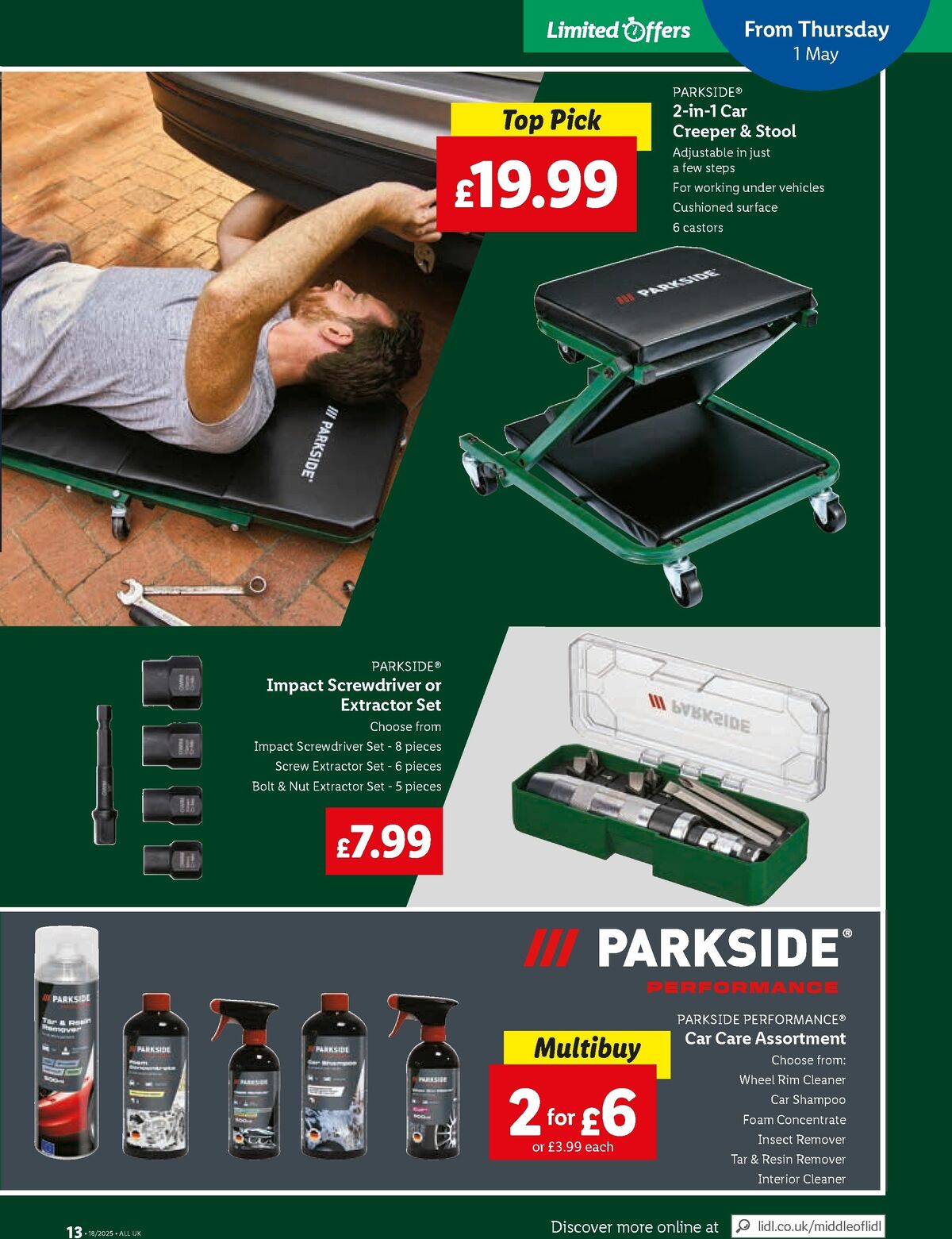 LIDL Offers from 1 May