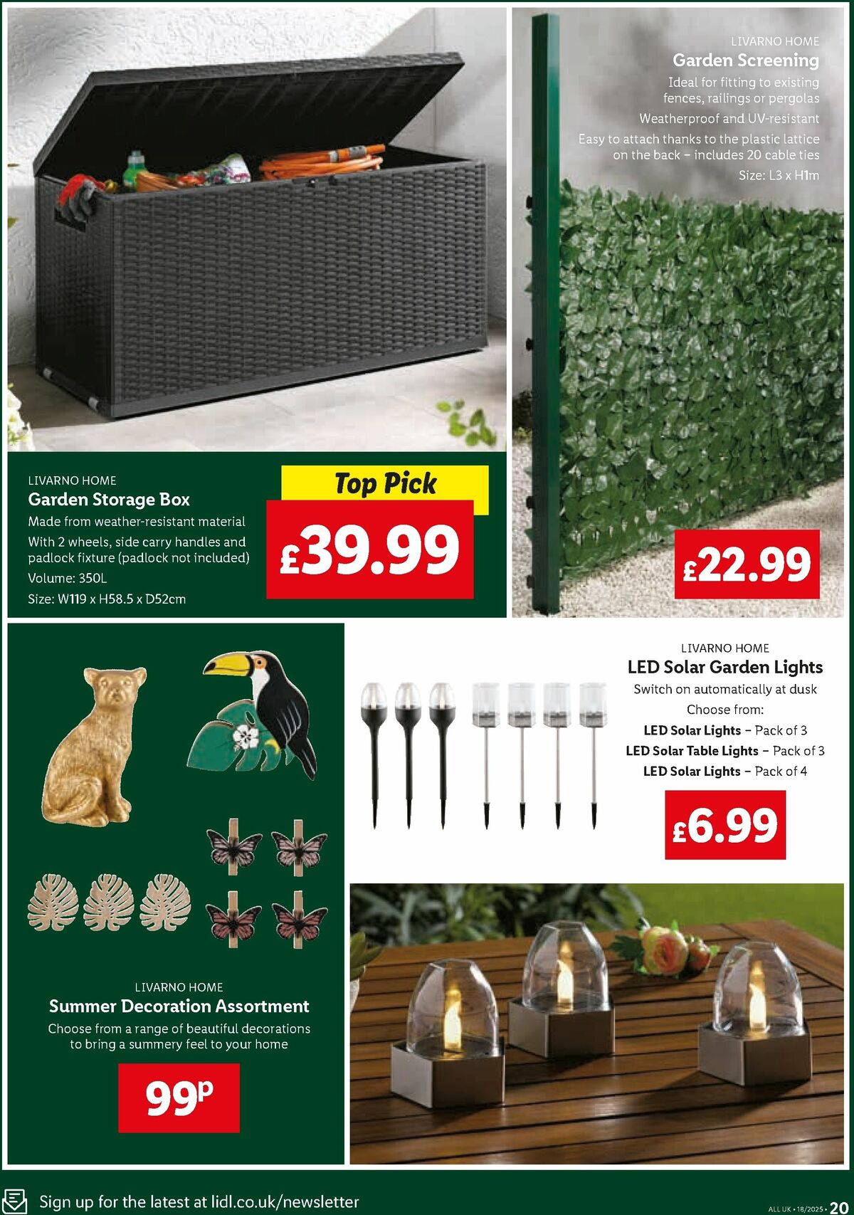 LIDL Offers from 1 May
