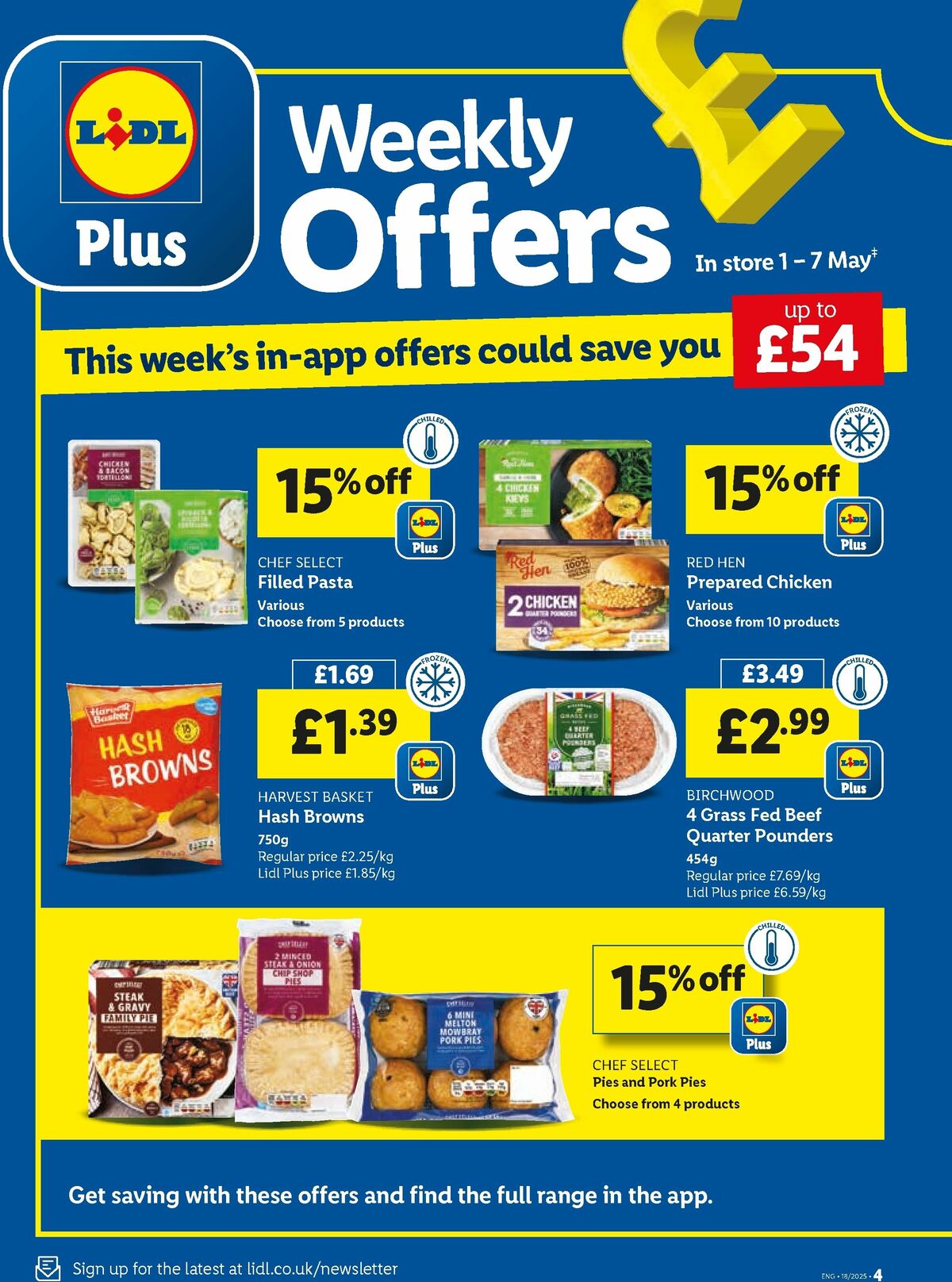 LIDL Offers from 1 May
