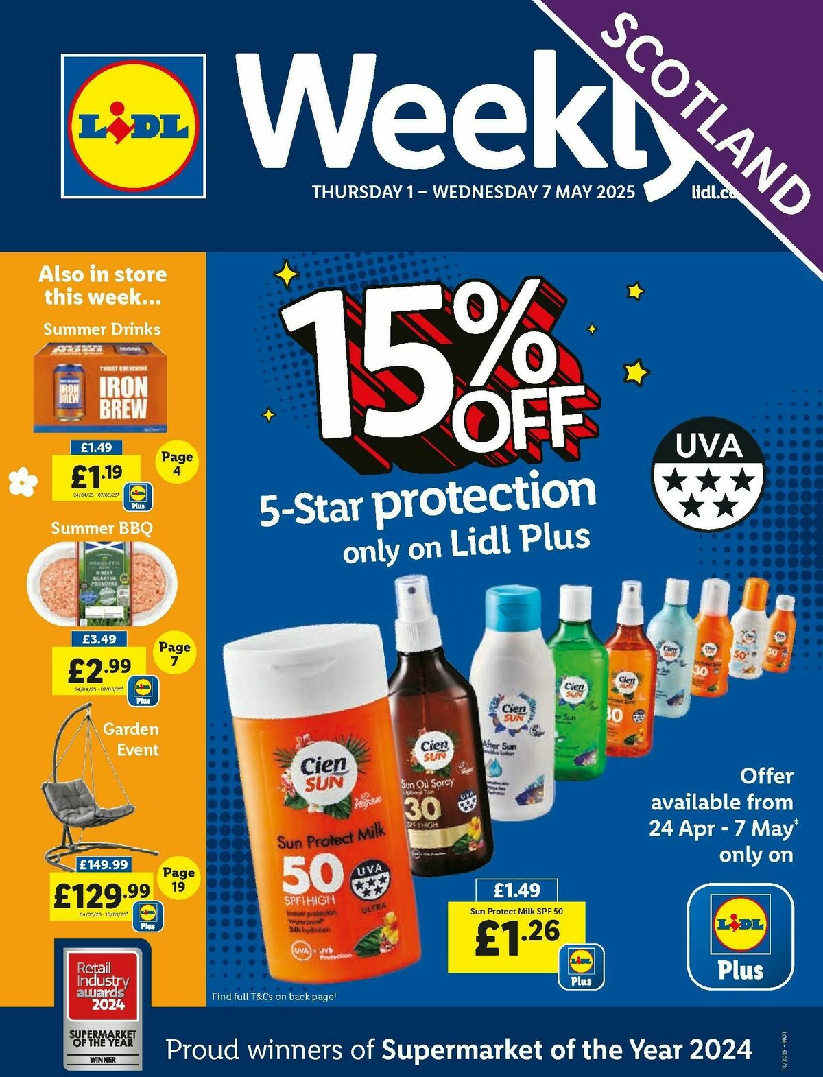 LIDL Scotland Offers from 1 May