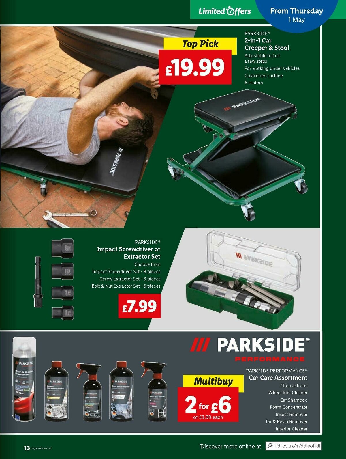 LIDL Scotland Offers from 1 May