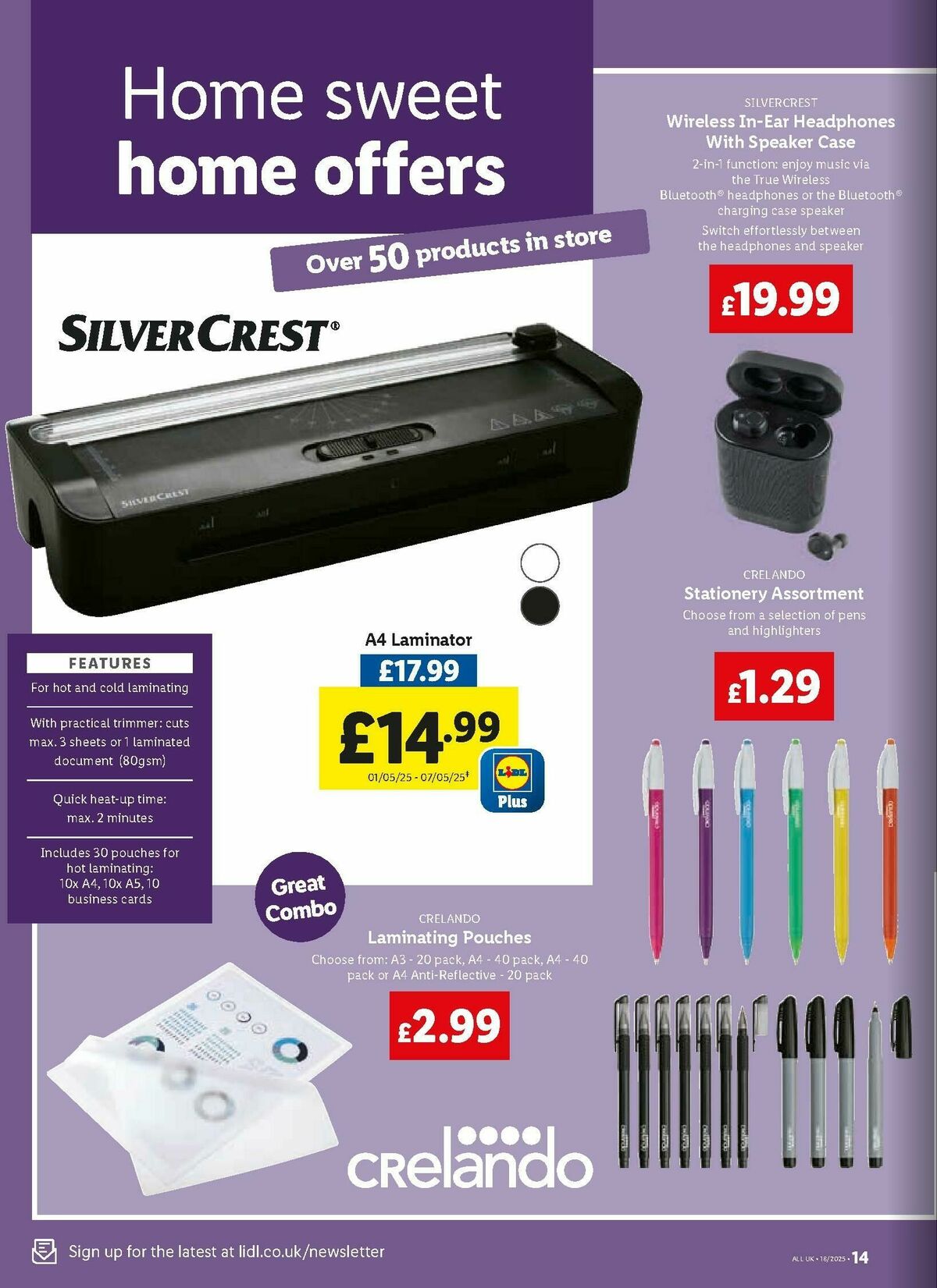 LIDL Scotland Offers from 1 May