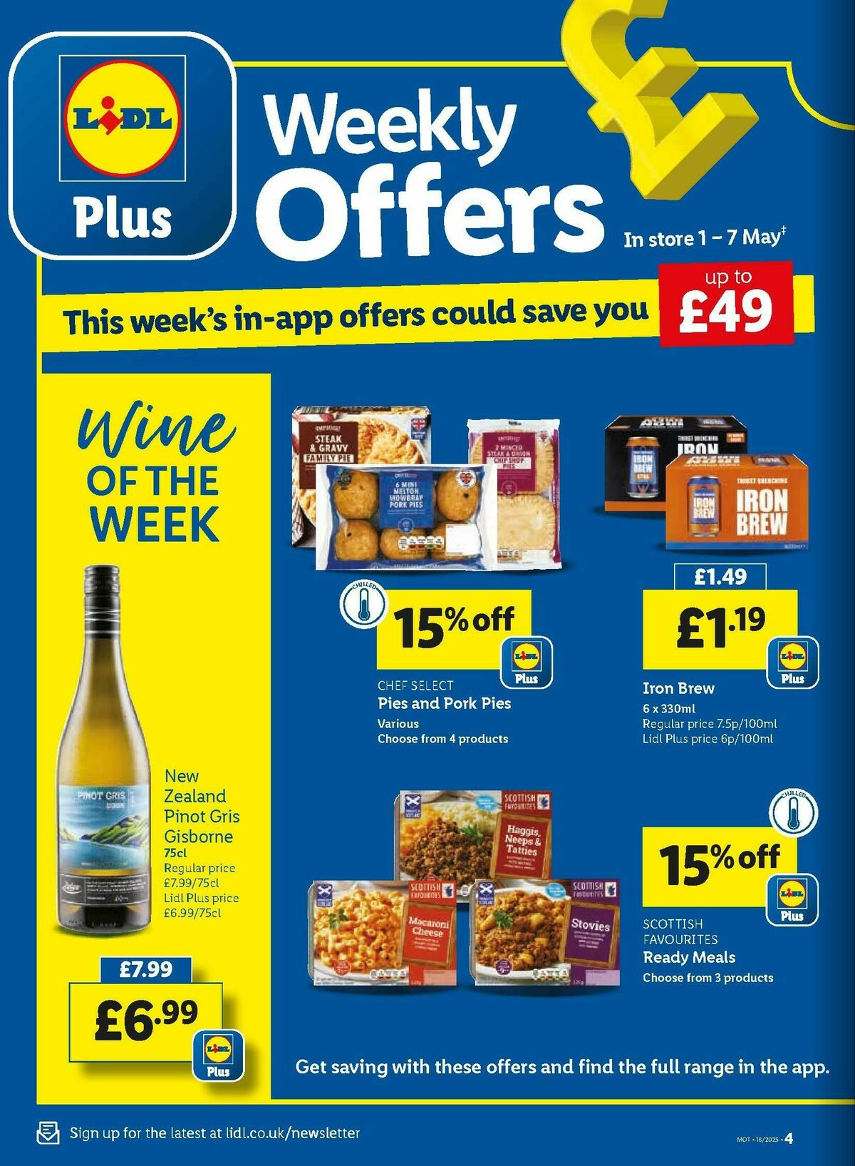 LIDL Scotland Offers from 1 May
