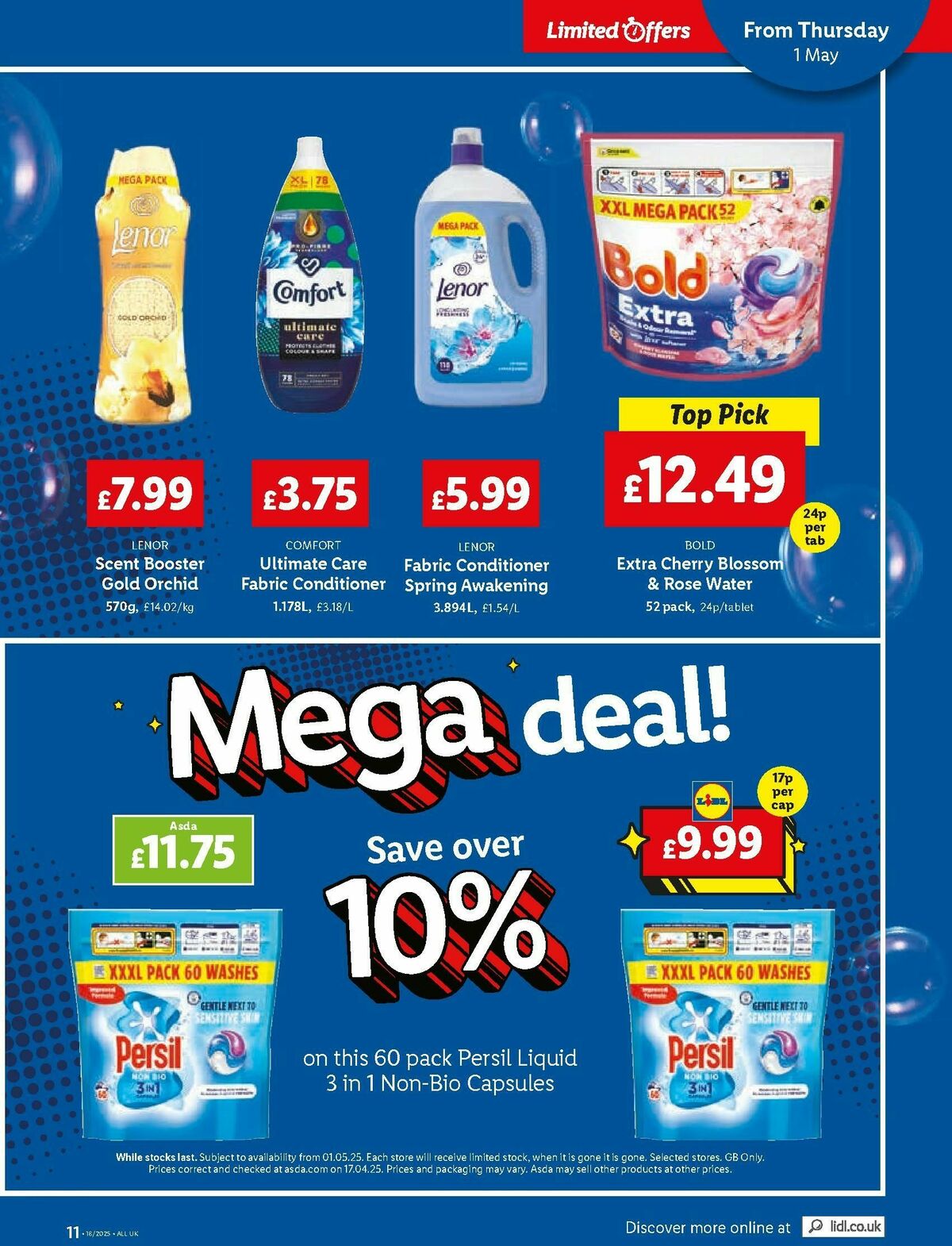 LIDL Wales Offers from 1 May