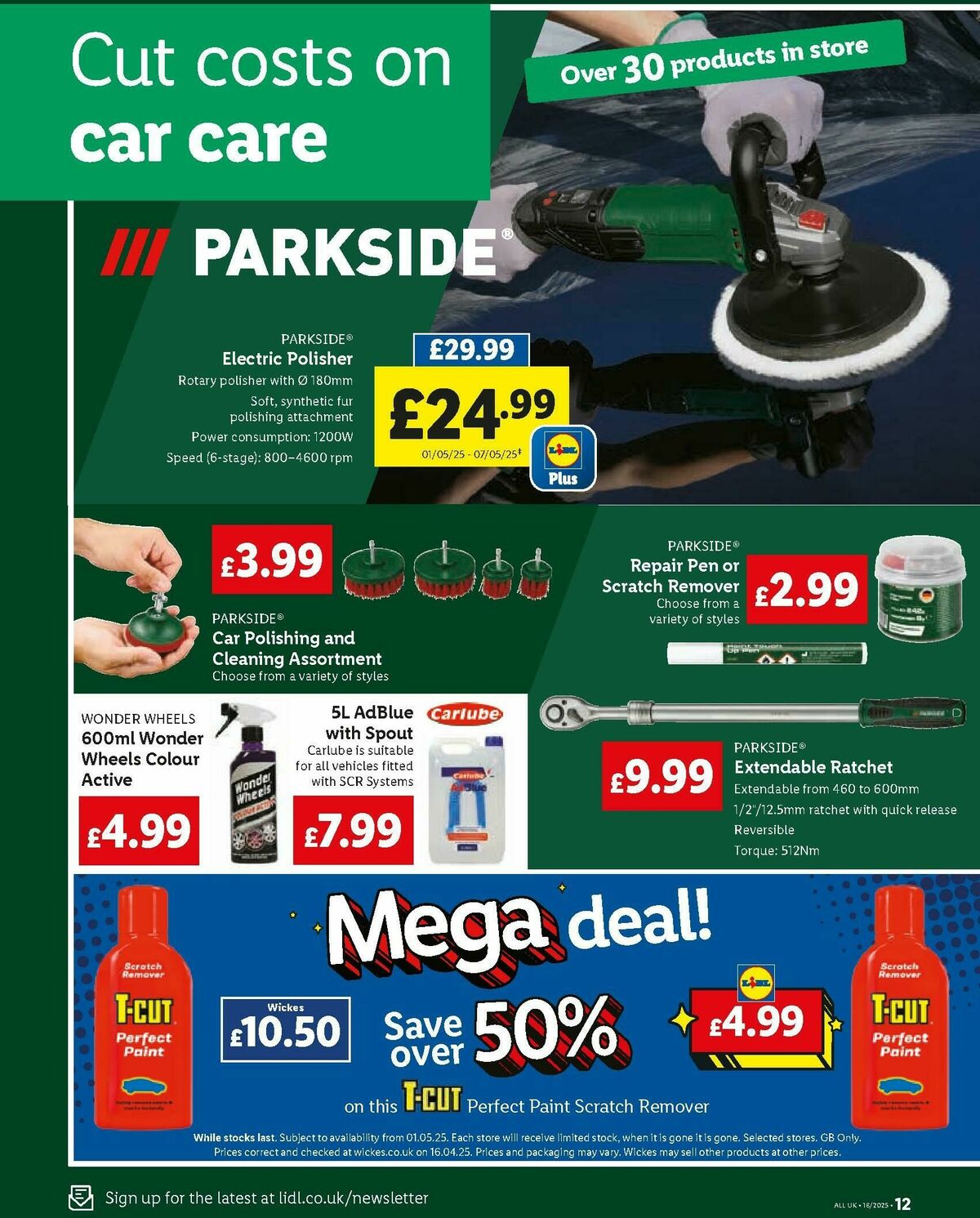 LIDL Wales Offers from 1 May