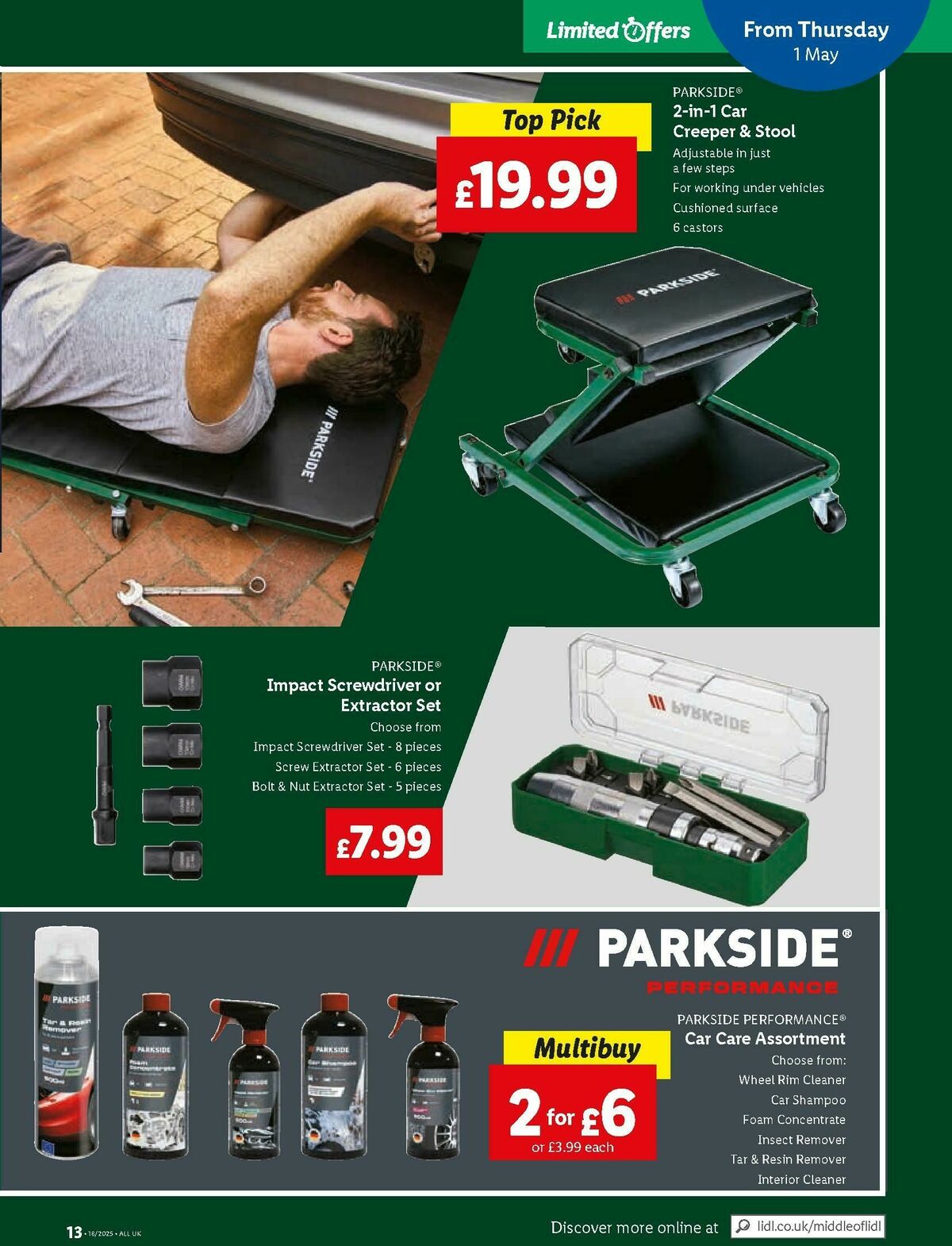 LIDL Wales Offers from 1 May