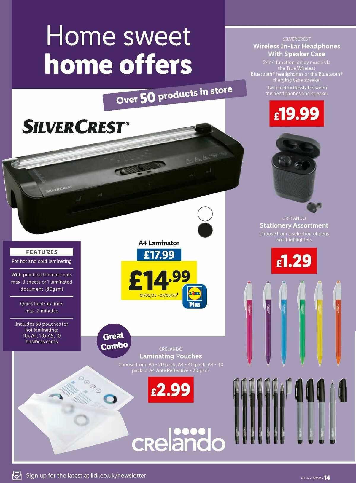 LIDL Wales Offers from 1 May