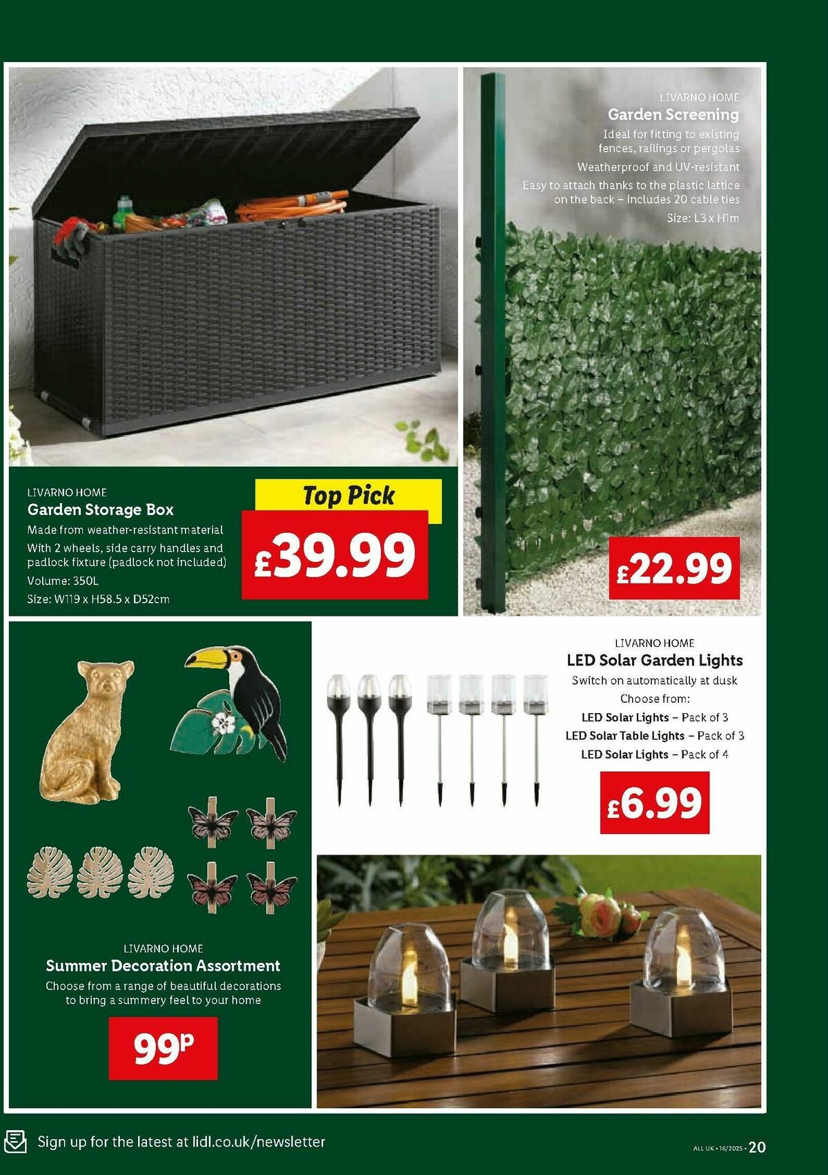 LIDL Wales Offers from 1 May
