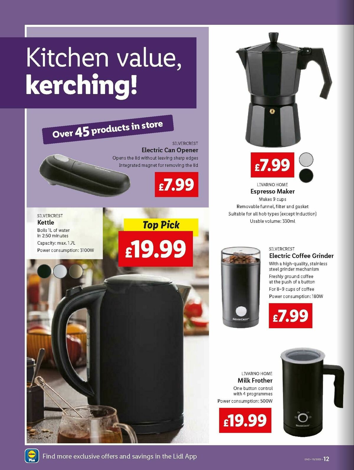 LIDL Offers from 8 May