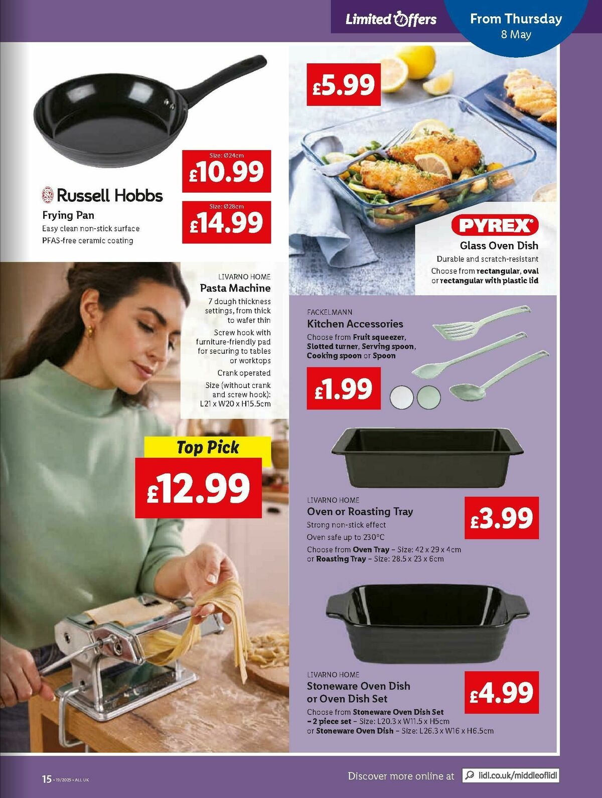LIDL Offers from 8 May