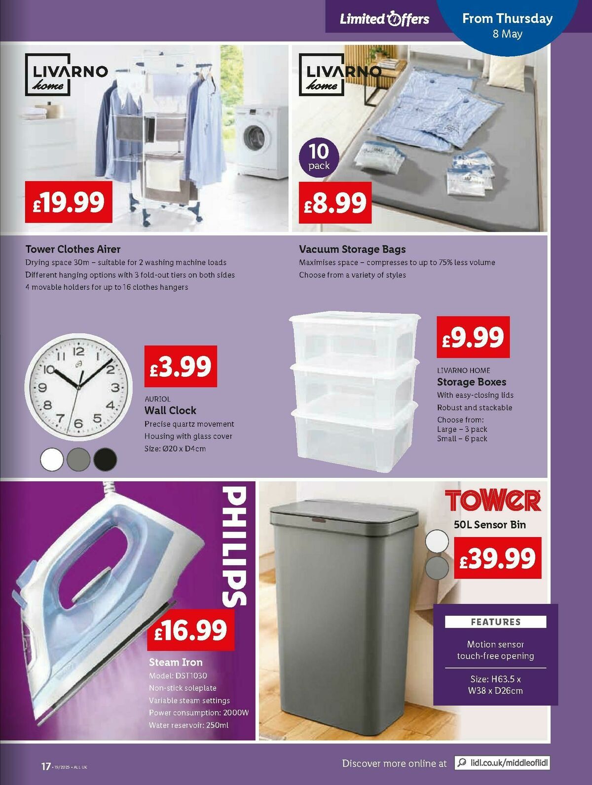 LIDL Offers from 8 May