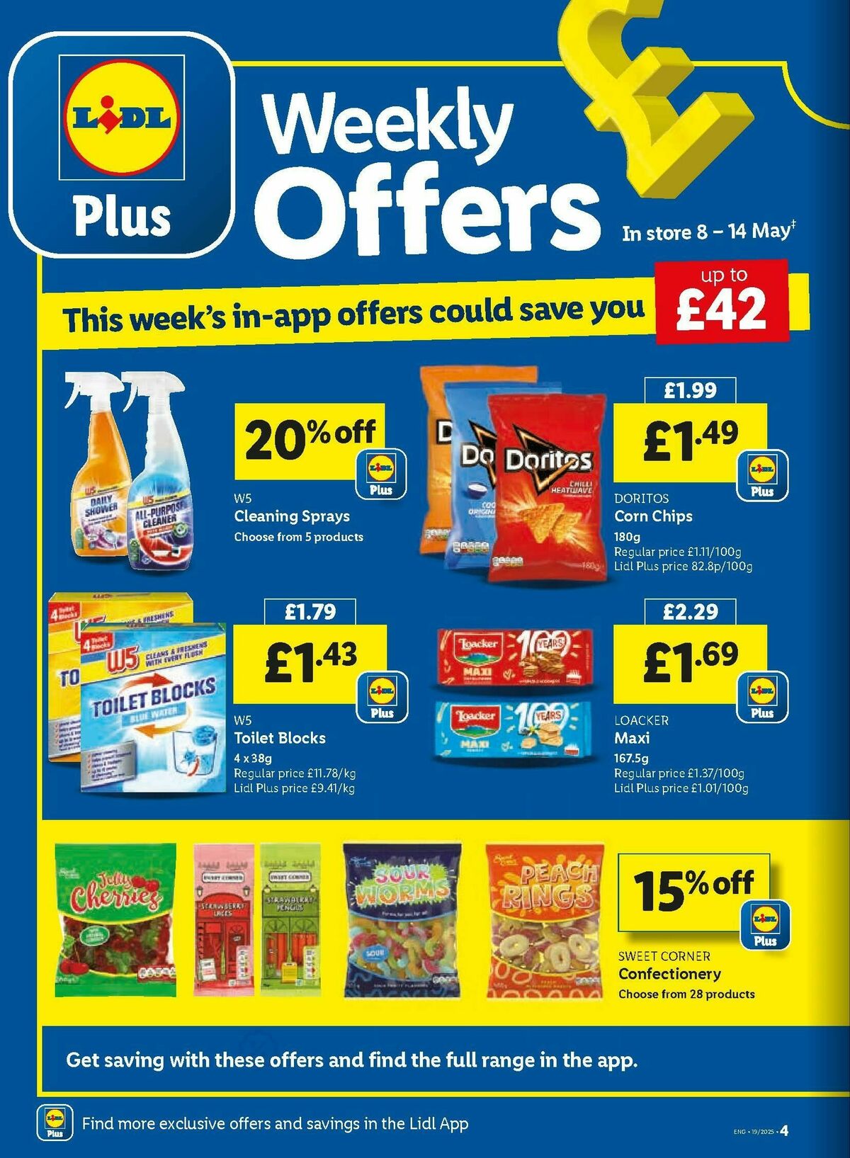 LIDL Offers from 8 May