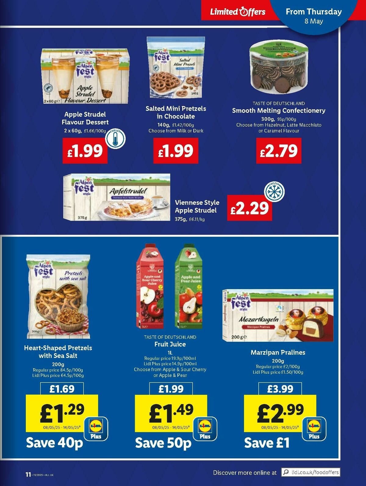 LIDL Scotland Offers from 8 May
