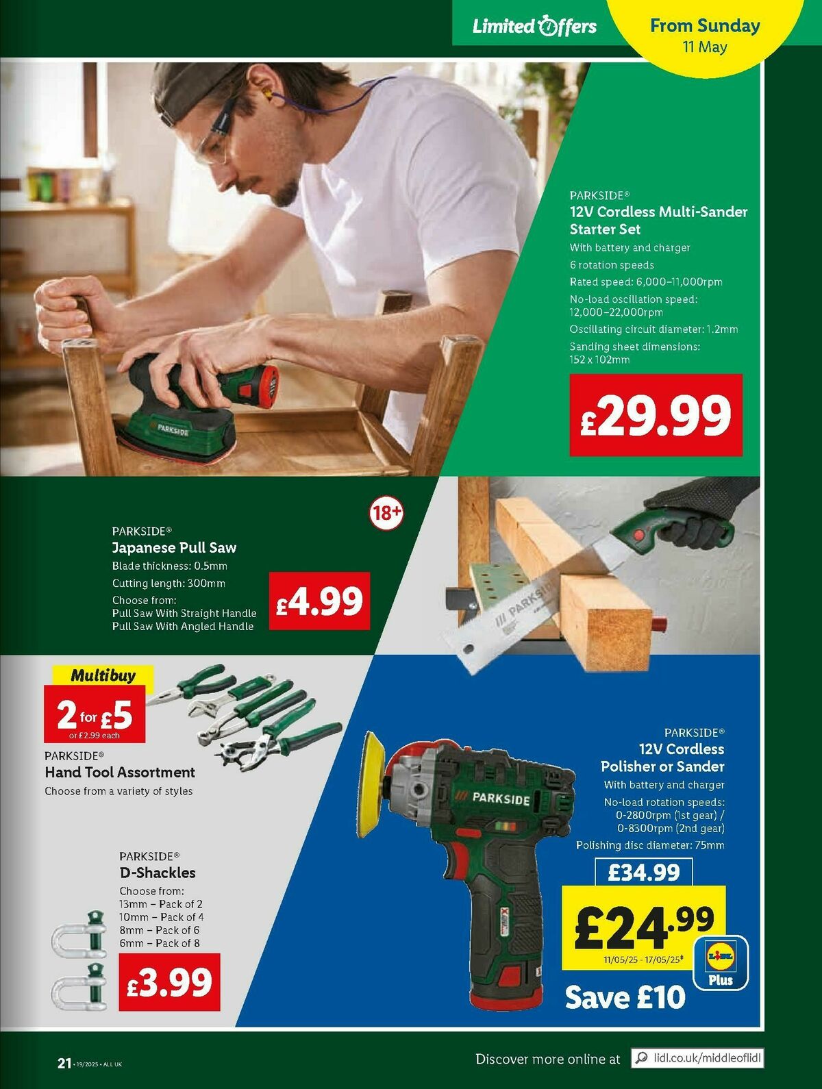 LIDL Scotland Offers from 8 May