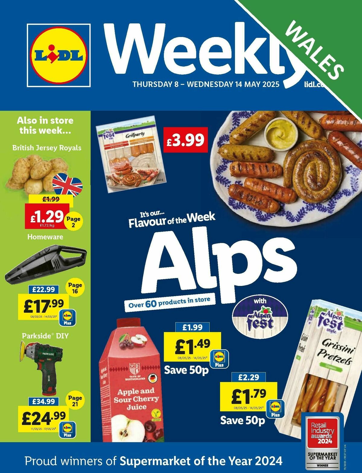 LIDL Wales Offers from 8 May