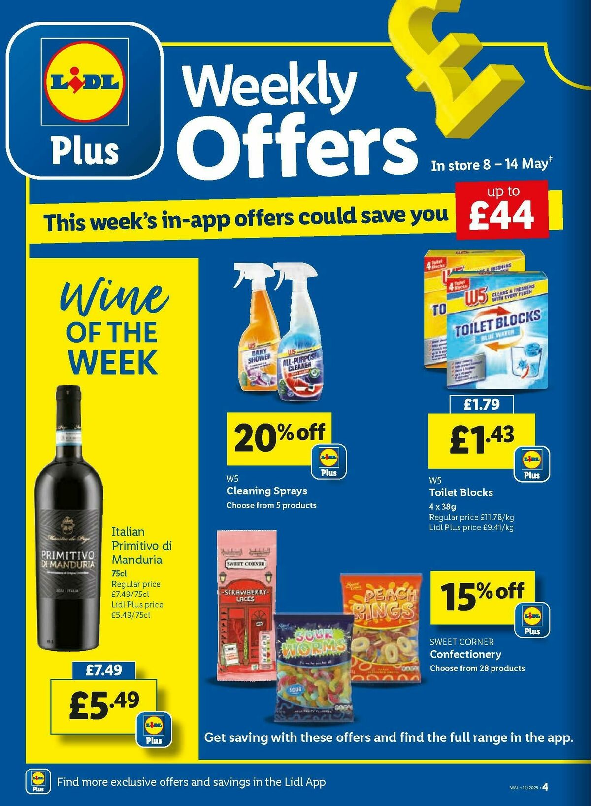 LIDL Wales Offers from 8 May