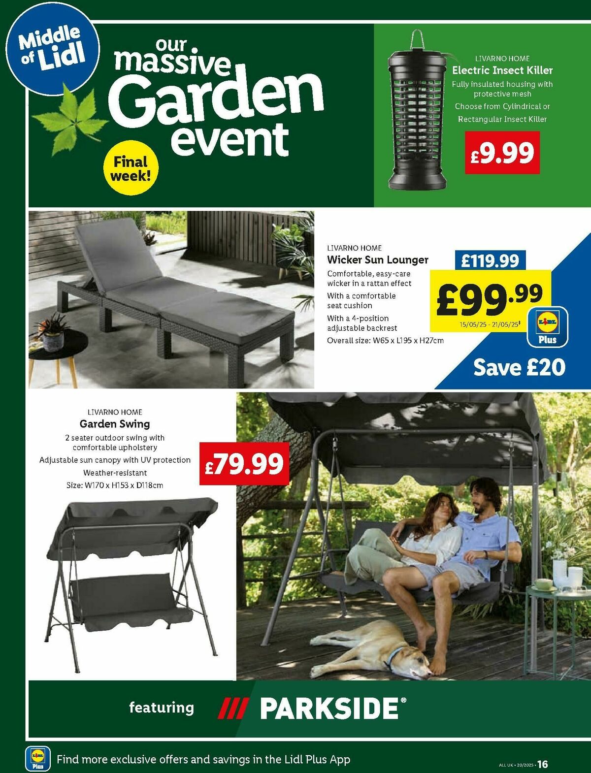 LIDL Offers from 15 May