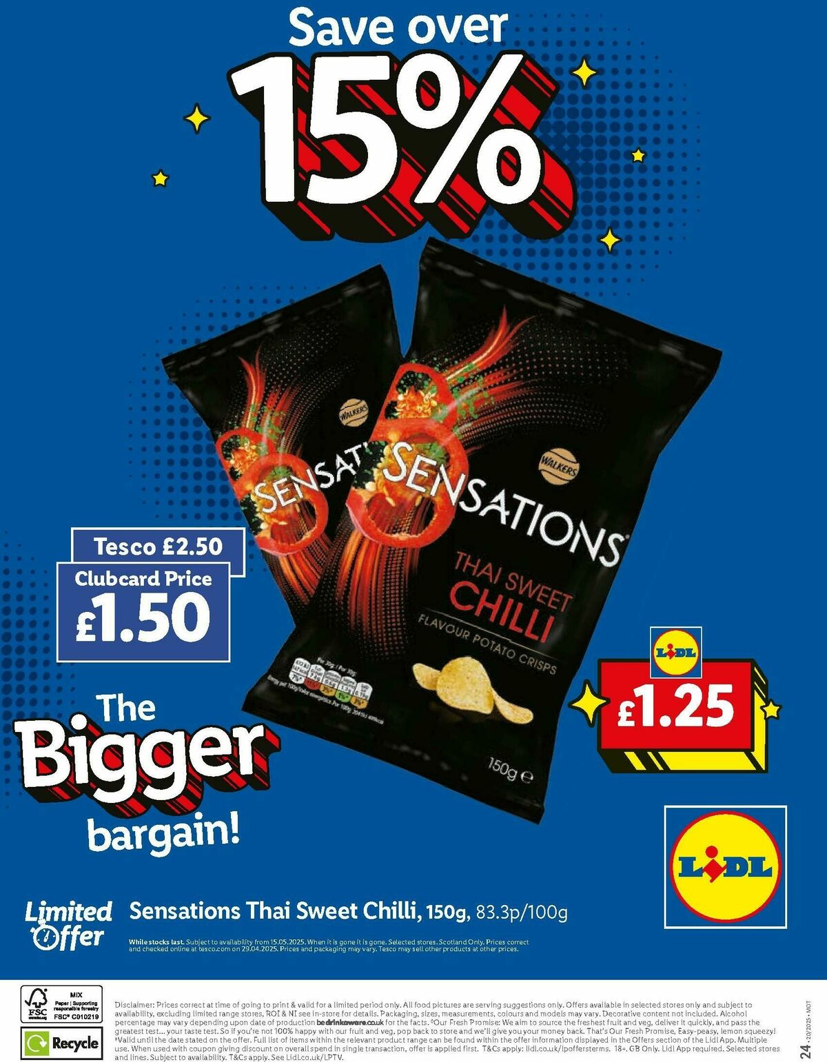 LIDL Scotland Offers from 15 May