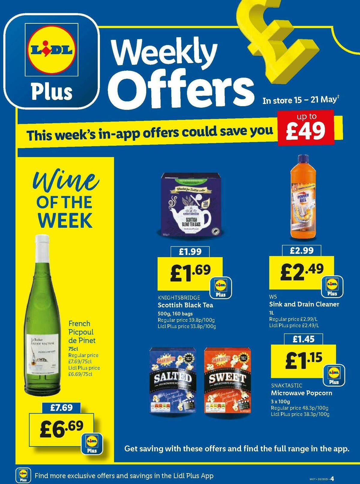 LIDL Scotland Offers from 15 May