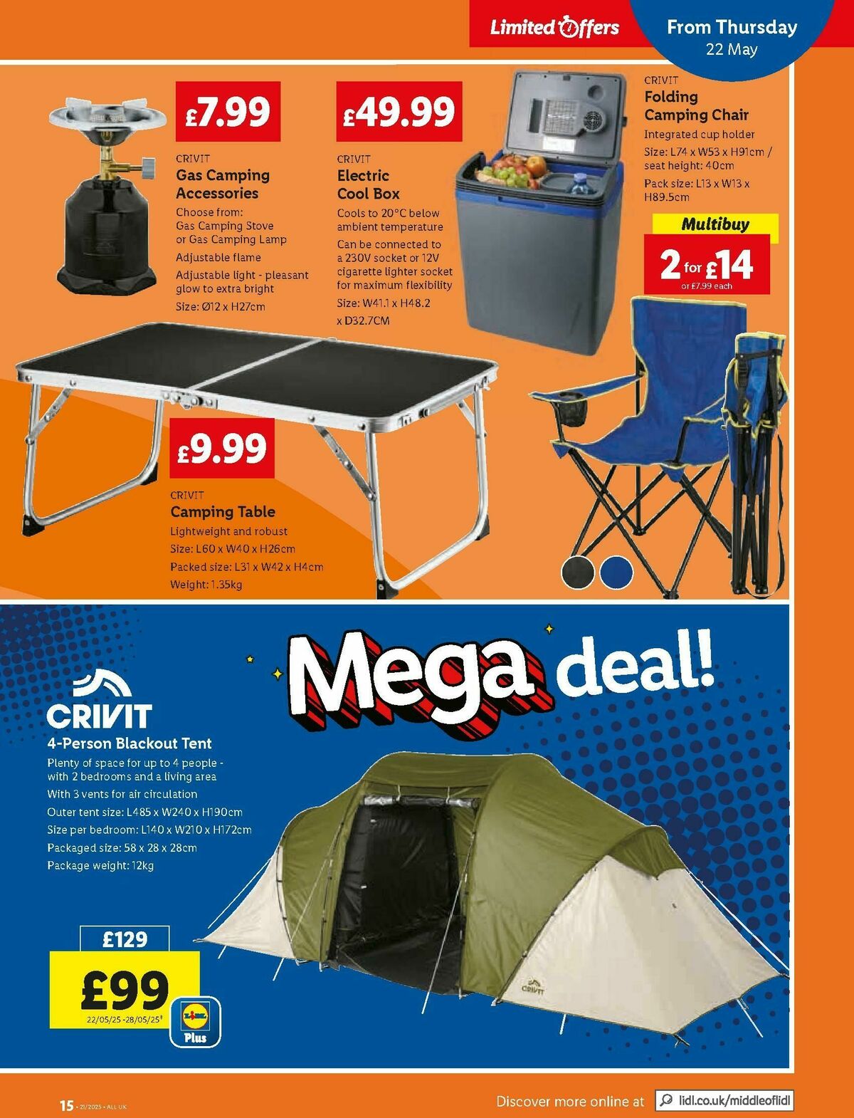 LIDL Offers from 22 May