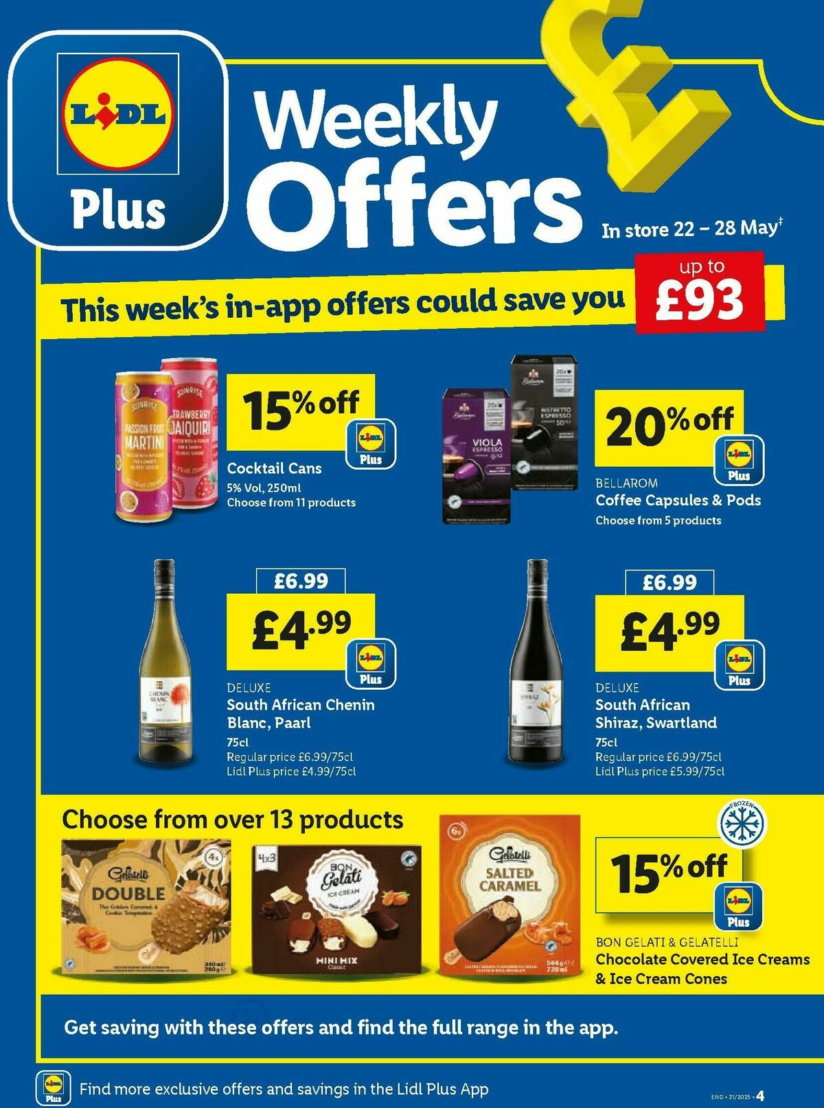 LIDL Offers from 22 May