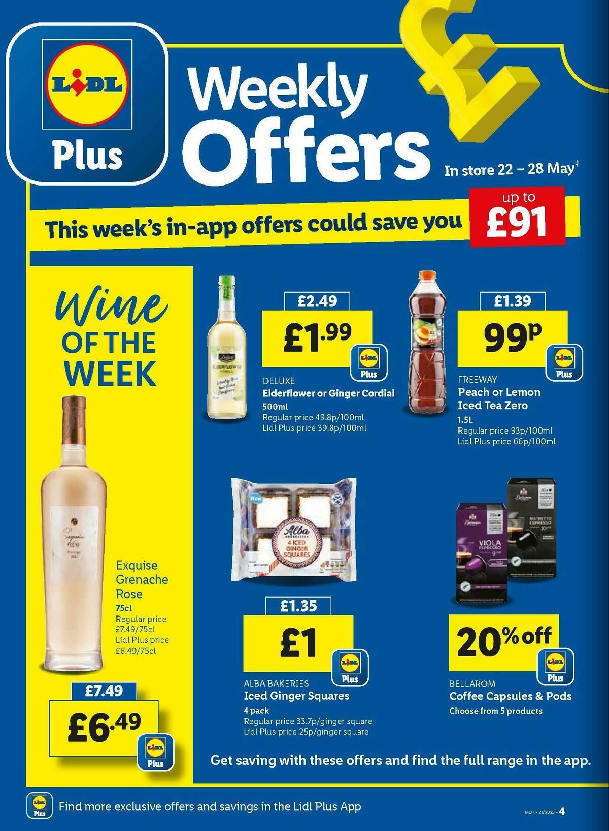 LIDL Scotland Offers from 22 May