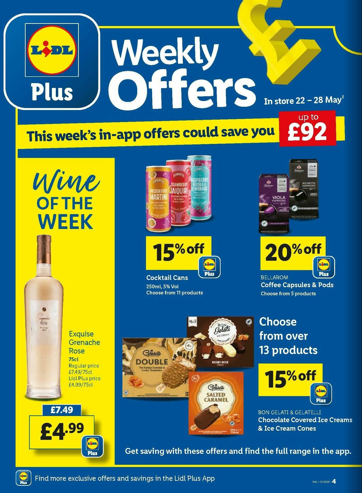 LIDL Wales Offers from 22 May