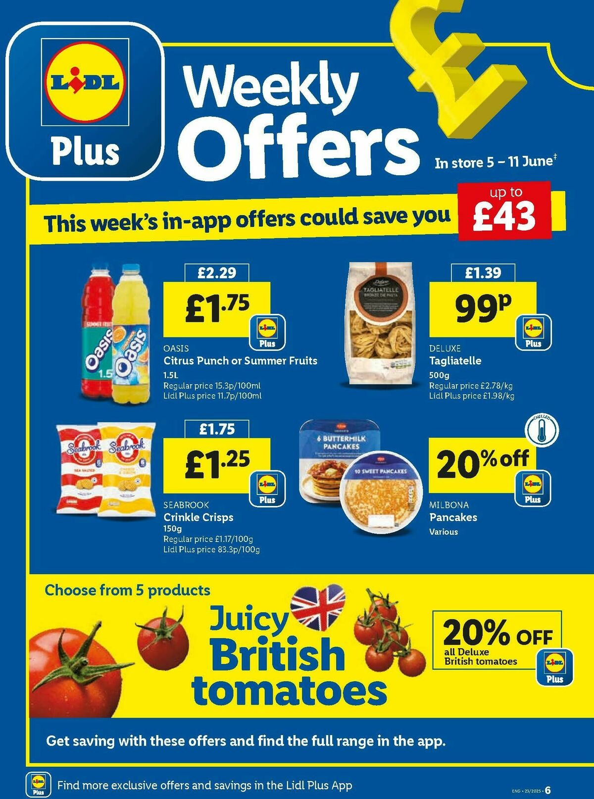 LIDL Offers from 5 June