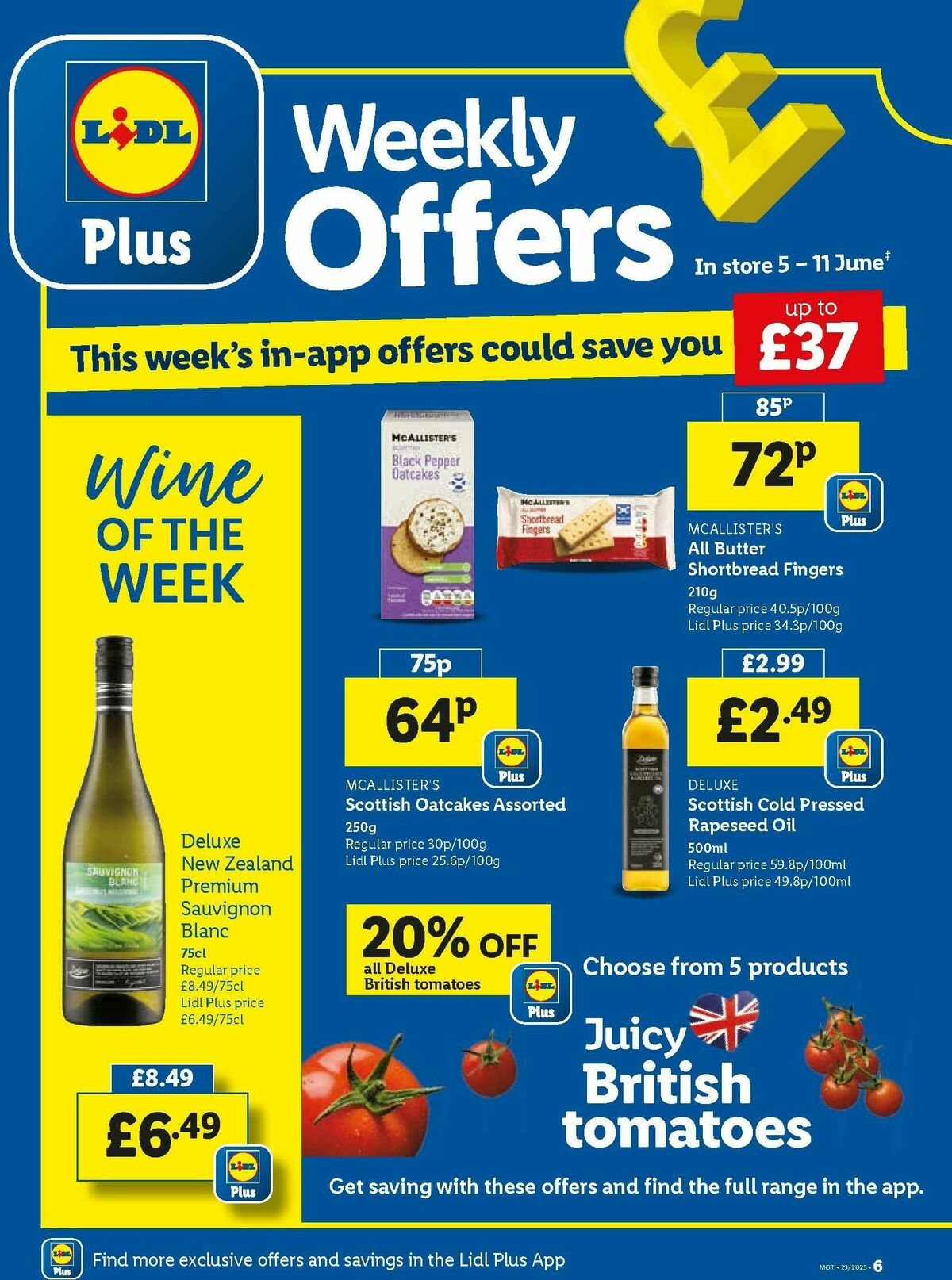 LIDL Scotland Offers from 5 June