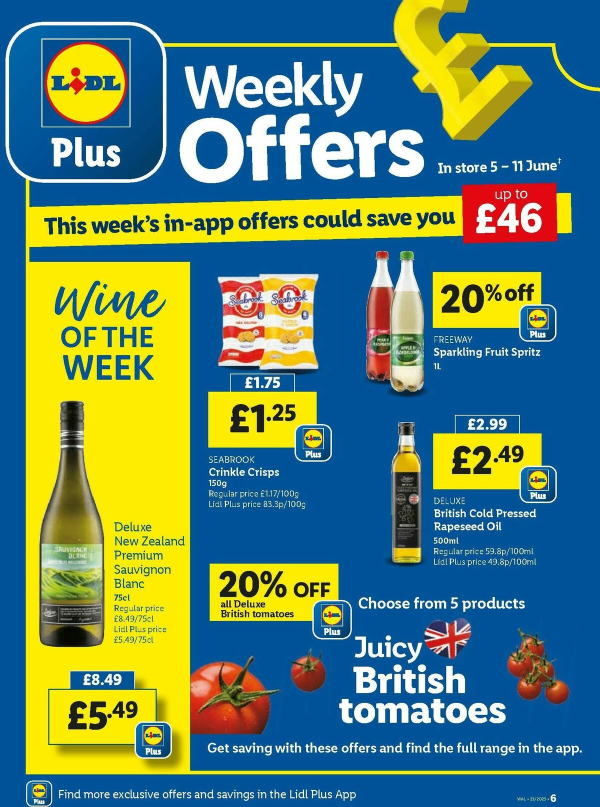 LIDL Wales Offers from 5 June