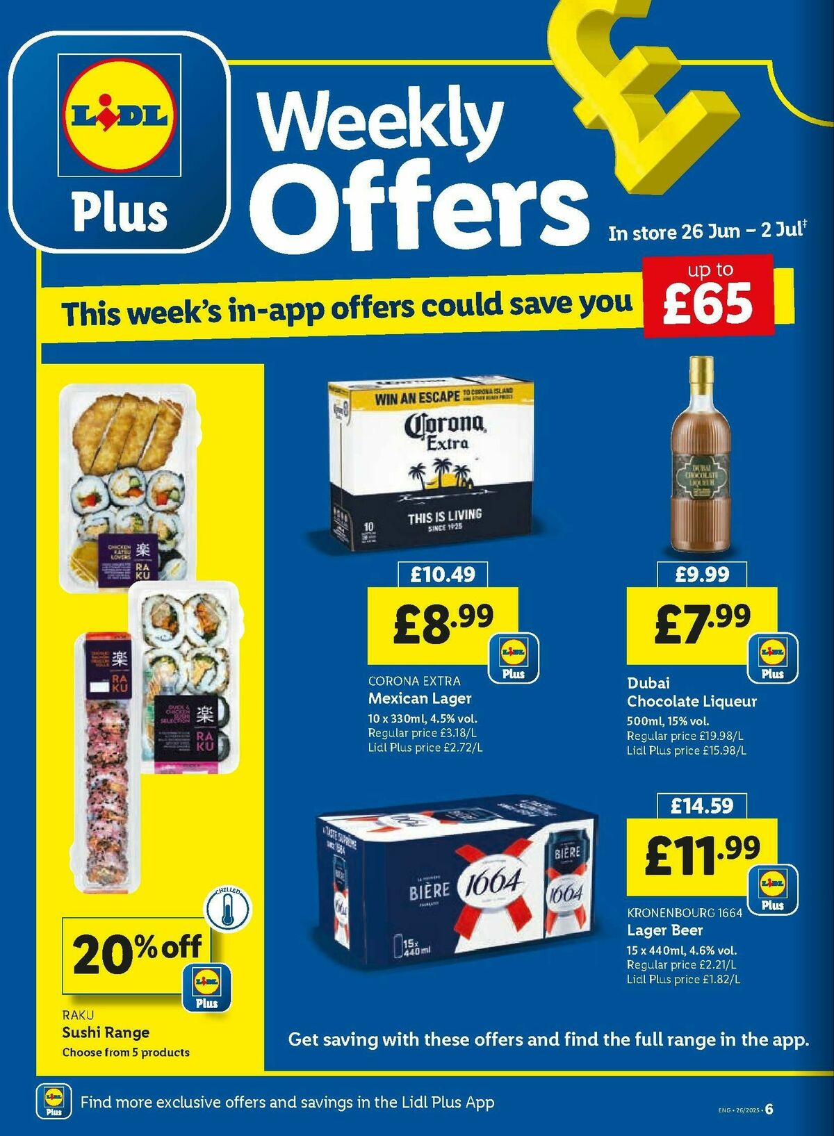 LIDL Offers from 26 June