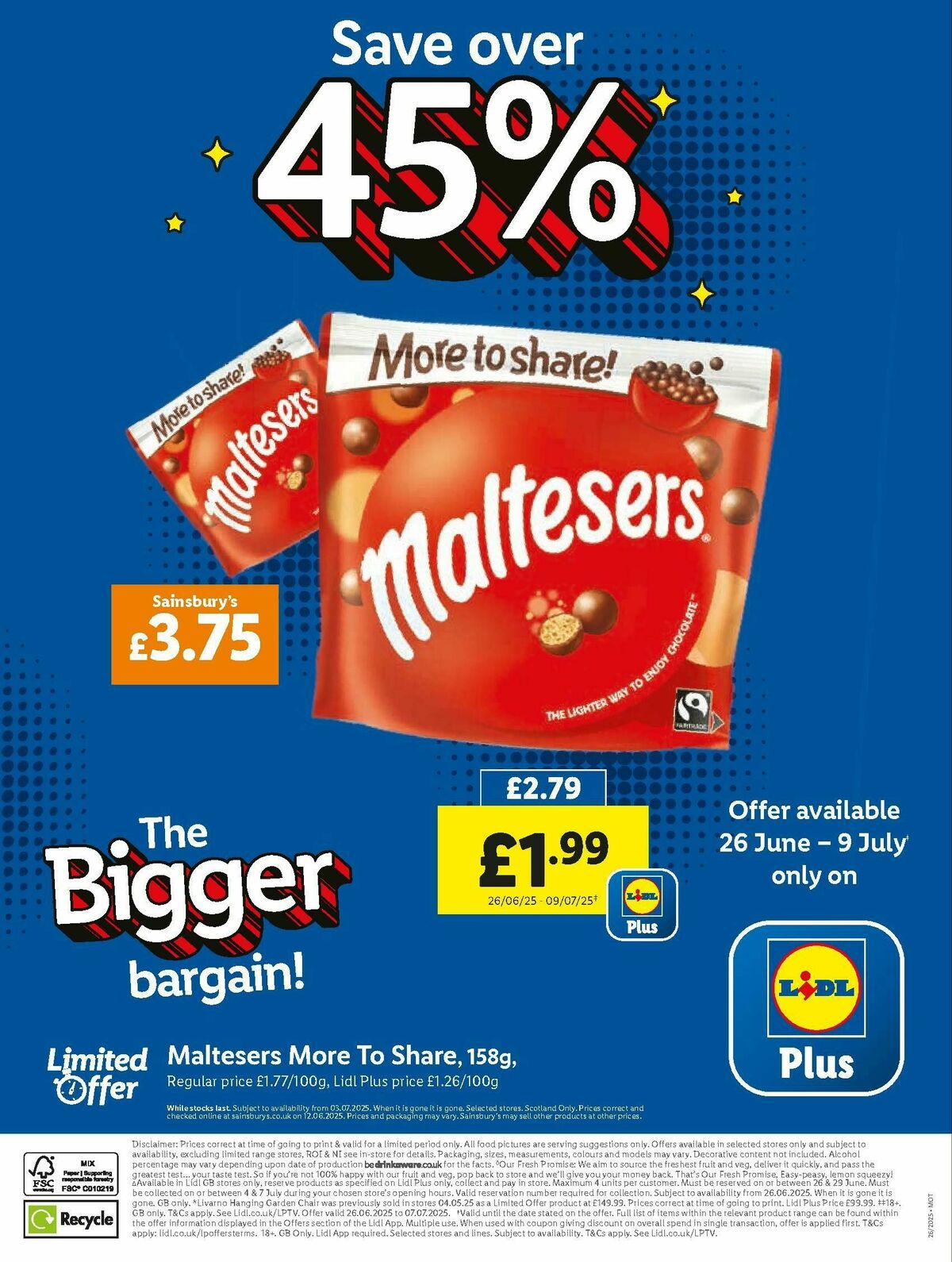LIDL Scotland Offers from 26 June