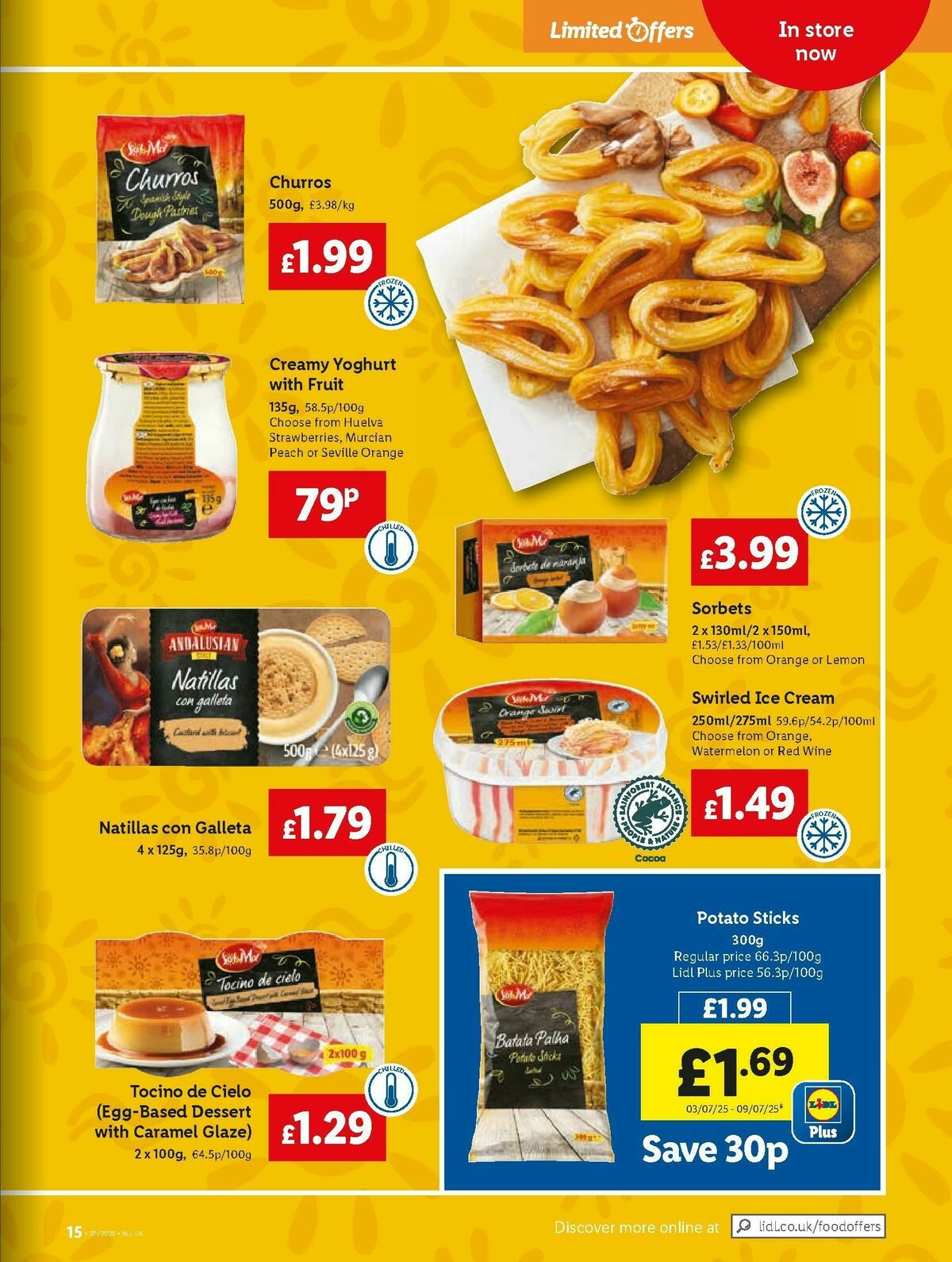 LIDL Offers from 3 July