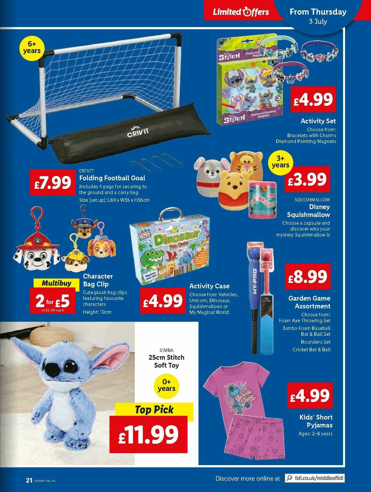 LIDL Offers from 3 July