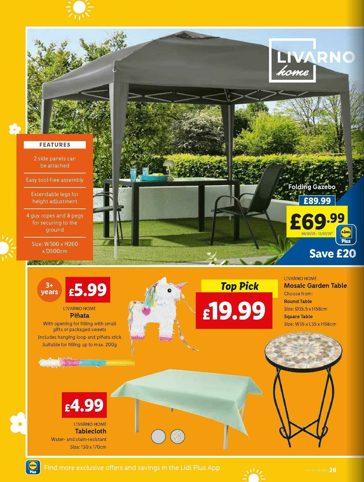 LIDL Offers from 3 July
