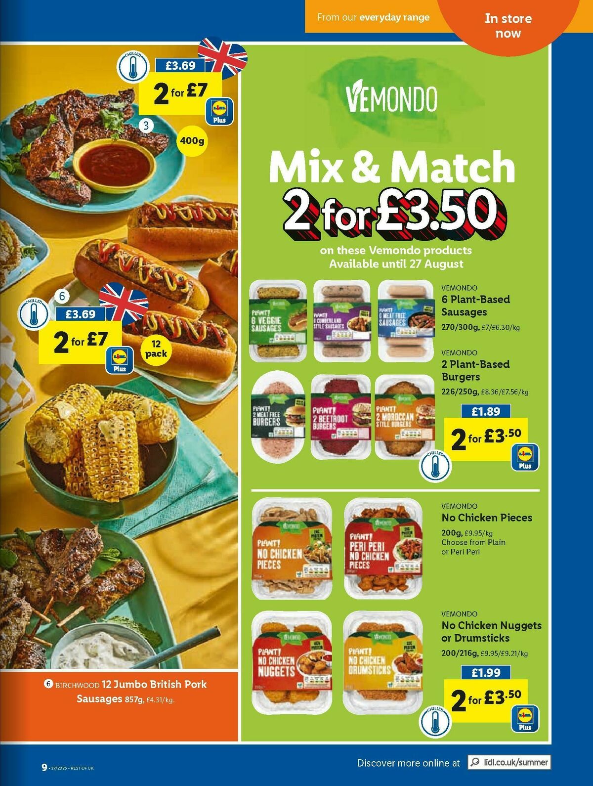 LIDL Offers from 3 July