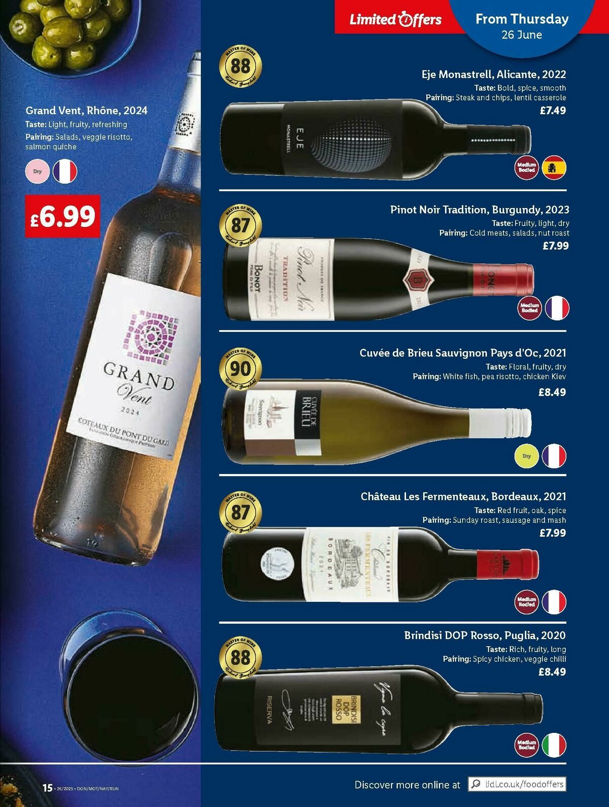 LIDL Scotland Offers from 3 July