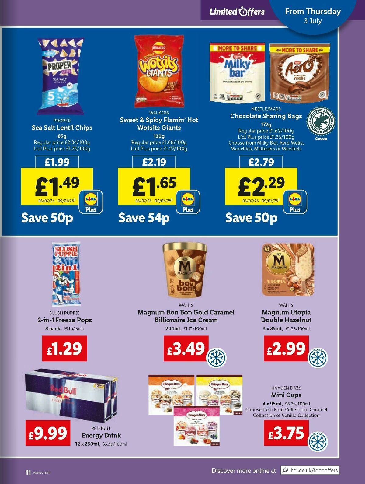 LIDL Scotland Offers from 3 July