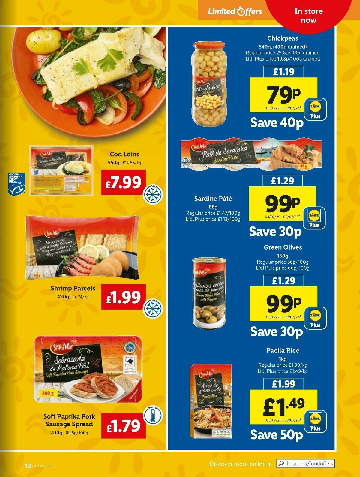 LIDL Scotland Offers from 3 July