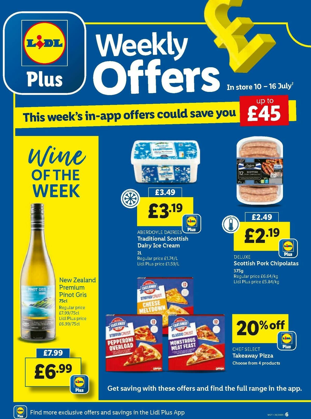 LIDL Scotland Offers from 10 July