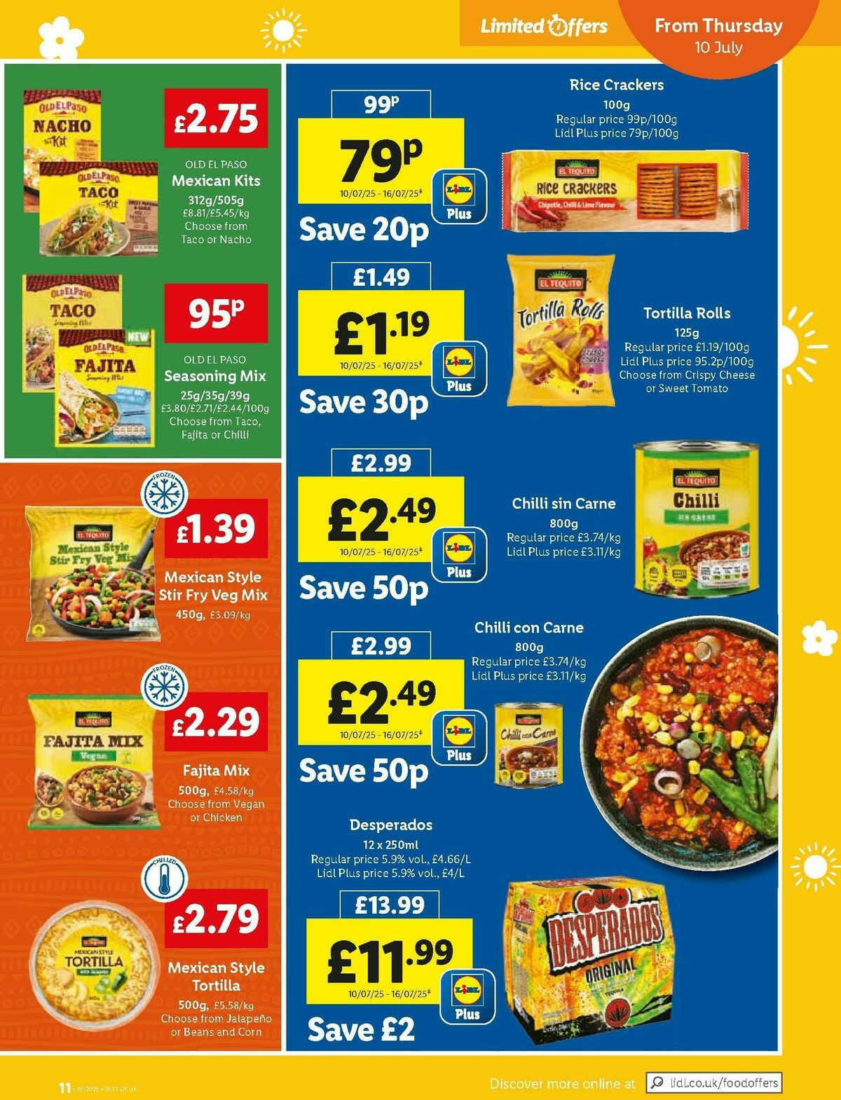 LIDL Wales Offers from 10 July