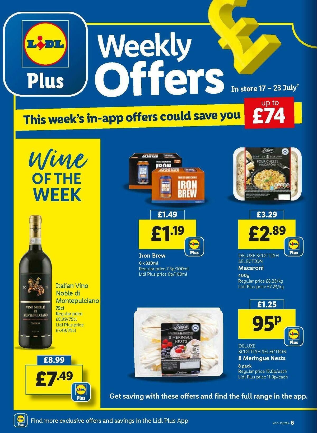 LIDL Scotland Offers from 17 July