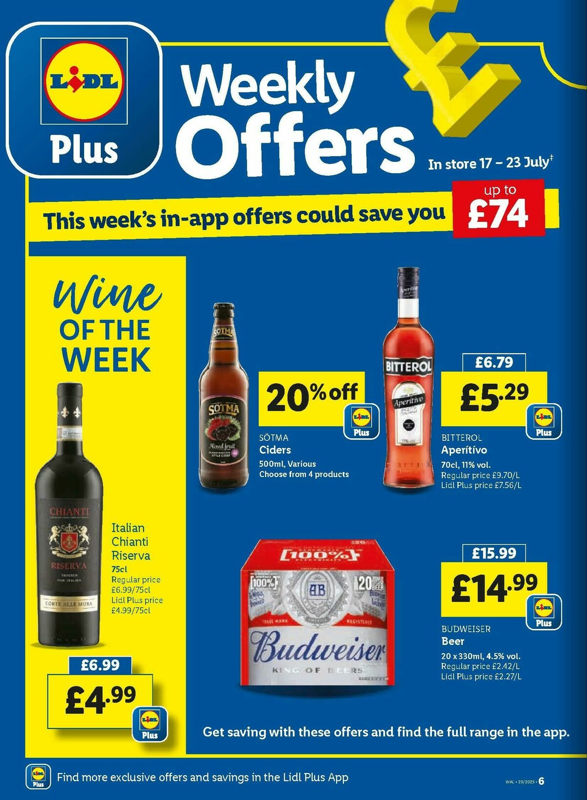 LIDL Wales Offers from 17 July