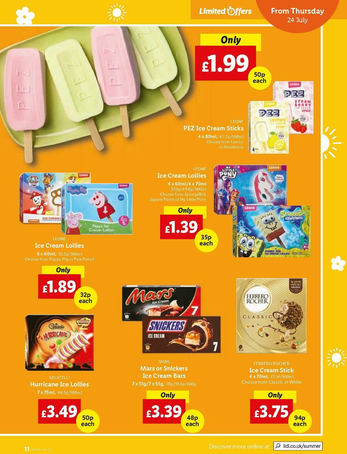 LIDL Scottish Offers from 24 July