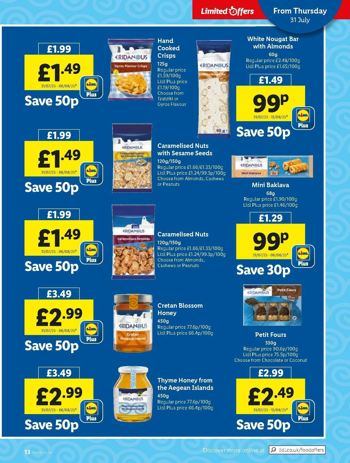 LIDL Offers from 31 July
